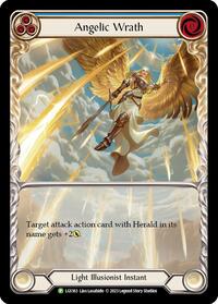 Angelic Wrath (Blue) - LGS163 (LGS163) [Flesh and Blood Promo Cards]