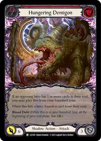 Hungering Demigon (Red) - LGS165 (LGS165) [Flesh and Blood Promo Cards]
