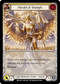 Herald of Triumph (Yellow) - FAB159 (FAB159) [Flesh and Blood Promo Cards]