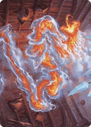 Scalding Viper Art Card (41) [Wilds of Eldraine Art Series]
