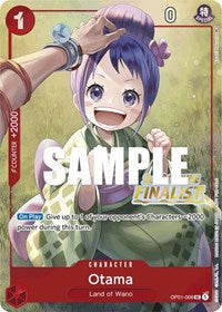 Otama (Offline Regional 2023) [Finalist] (OP01-006) [One Piece Promotion Cards]