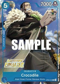 Crocodile (Offline Regional 2023) [Finalist] (OP02-053) [One Piece Promotion Cards]