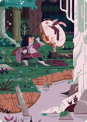 Stab Wound Art Card (69) [Wilds of Eldraine Art Series]