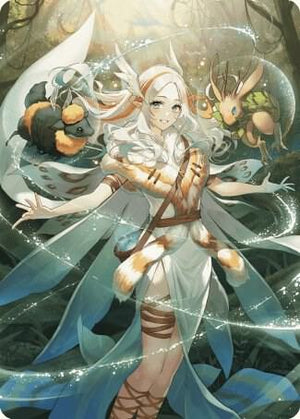 Greater Auramancy Anime Art Card (76) [Wilds of Eldraine Art Series]