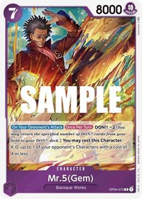 Mr.5 (Gem) (OP04-072) [Kingdoms of Intrigue]