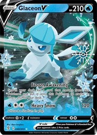 Glaceon V - 040/203 (Holiday Calendar) (040/203) [Miscellaneous Cards and Products]