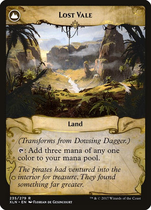 Dowsing Dagger // Lost Vale (235) [Ixalan] Reverse