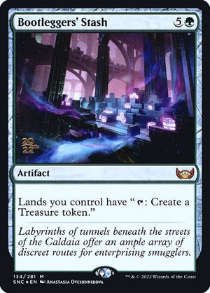 Bootleggers' Stash (134s) [Streets of New Capenna Promos]