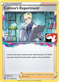 Colress's Experiment (155/196) [Prize Pack Series Cards]