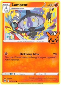 Lampent (025/196) [Trick or Trade BOOster Bundle 2023]