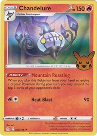 Chandelure (026/196) [Trick or Trade BOOster Bundle 2023]