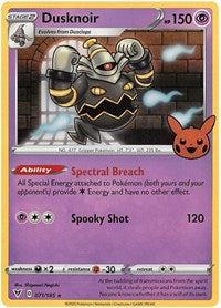 Dusknoir (071/185) [Trick or Trade BOOster Bundle 2023]
