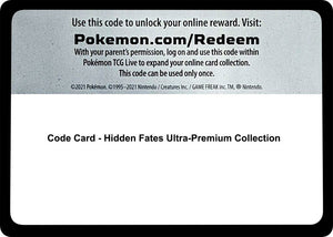 Code Card - Hidden Fates Ultra-Premium Collection [Hidden Fates]