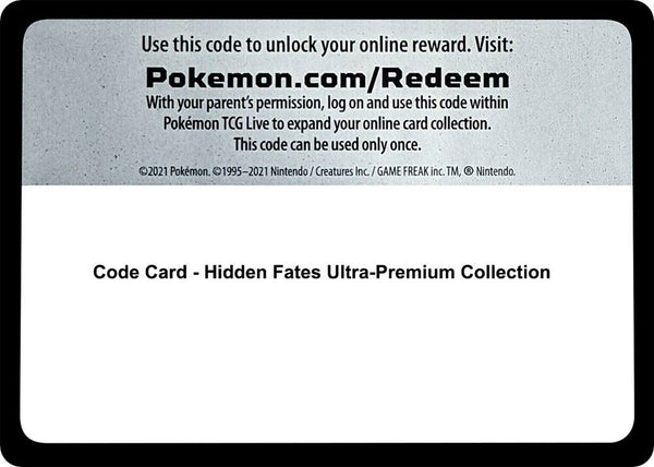 Code Card - Hidden Fates Ultra-Premium Collection [Hidden Fates]