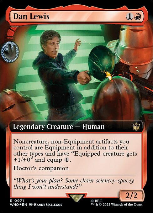Dan Lewis (971) [Doctor Who] [Extended Art]