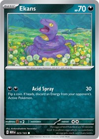 Ekans (023/165) [SV Scarlet and Violet 151]