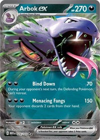 Arbok ex - 024/165 (024/165) [SV Scarlet and Violet 151]