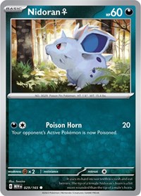 Nidoran F (029/165) [SV Scarlet and Violet 151]