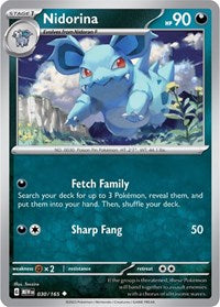 Nidorina (030/165) [SV Scarlet and Violet 151]