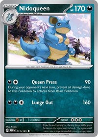 Nidoqueen (031/165) [SV Scarlet and Violet 151]