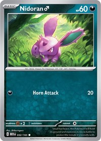 Nidoran M (032/165) [SV Scarlet and Violet 151]