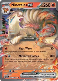 Ninetales ex - 038/165 (038/165) [SV Scarlet and Violet 151]
