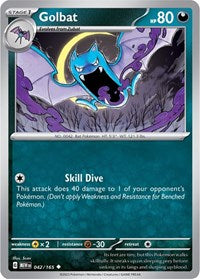 Golbat (042/165) [SV Scarlet and Violet 151]
