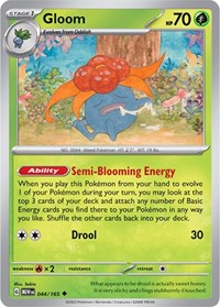 Gloom (044/165) [SV Scarlet and Violet 151]