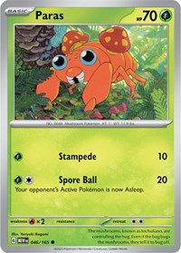 Paras (046/165) [SV Scarlet and Violet 151]