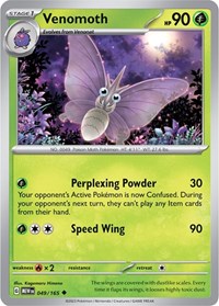Venomoth (049/165) [SV Scarlet and Violet 151]