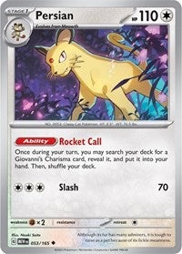 Persian (053/165) [SV Scarlet and Violet 151]