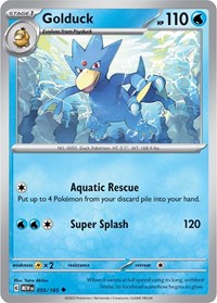 Golduck (055/165) [SV Scarlet and Violet 151]