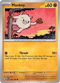 Mankey (056/165) [SV Scarlet and Violet 151]