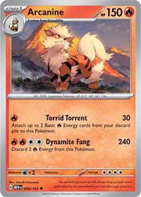Arcanine (059/165) [SV Scarlet and Violet 151]