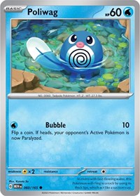 Poliwag (060/165) [SV Scarlet and Violet 151]