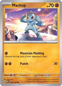 Machop (066/165) [SV Scarlet and Violet 151]