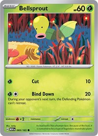 Bellsprout (069/165) [SV Scarlet and Violet 151]