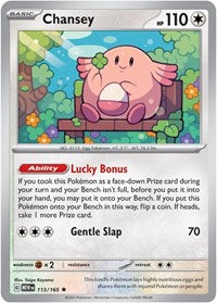 Chansey (113/165) [SV Scarlet and Violet 151]