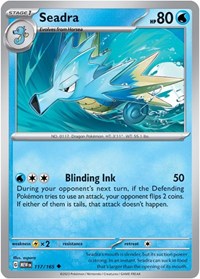 Seadra (117/165) [SV Scarlet and Violet 151]