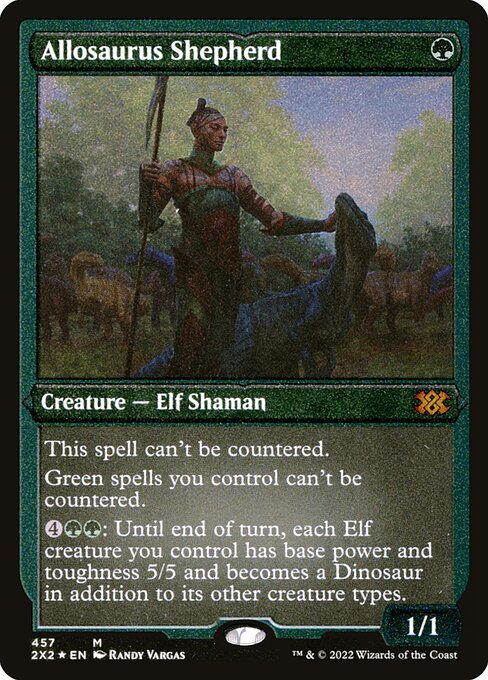 Allosaurus Shepherd (457) [Double Masters 2022]