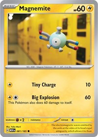 Magnemite (081/165) [SV Scarlet and Violet 151]