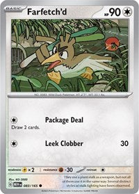 Farfetch'd (083/165) [SV Scarlet and Violet 151]