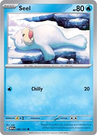 Seel (086/165) [SV Scarlet and Violet 151]