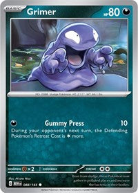Grimer (088/165) [SV Scarlet and Violet 151]
