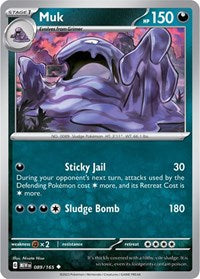 Muk (089/165) [SV Scarlet and Violet 151]