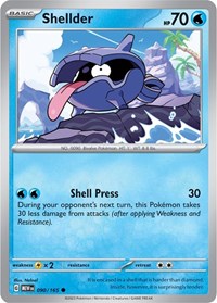 Shellder (090/165) [SV Scarlet and Violet 151]
