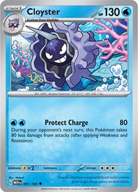Cloyster (091/165) [SV Scarlet and Violet 151]