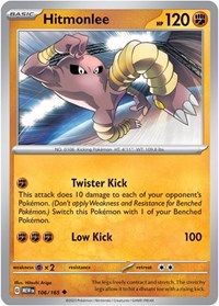 Hitmonlee (106/165) [SV Scarlet and Violet 151]