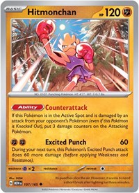 Hitmonchan (107/165) [SV Scarlet and Violet 151]