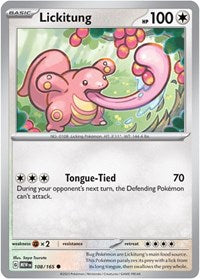 Lickitung (108/165) [SV Scarlet and Violet 151]